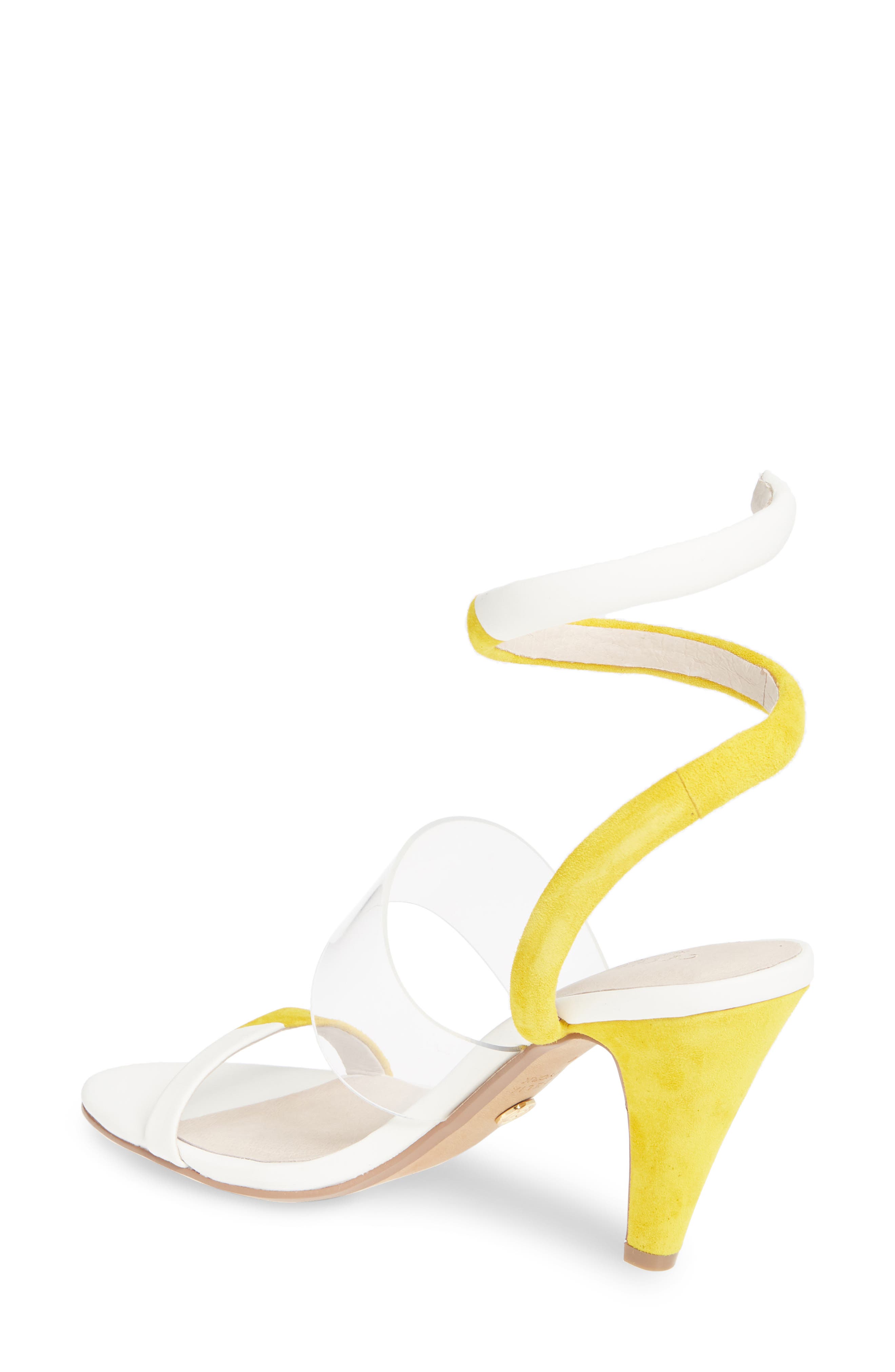 Sabrina II Sandal, Alternate, color, CALVIN YELLOW