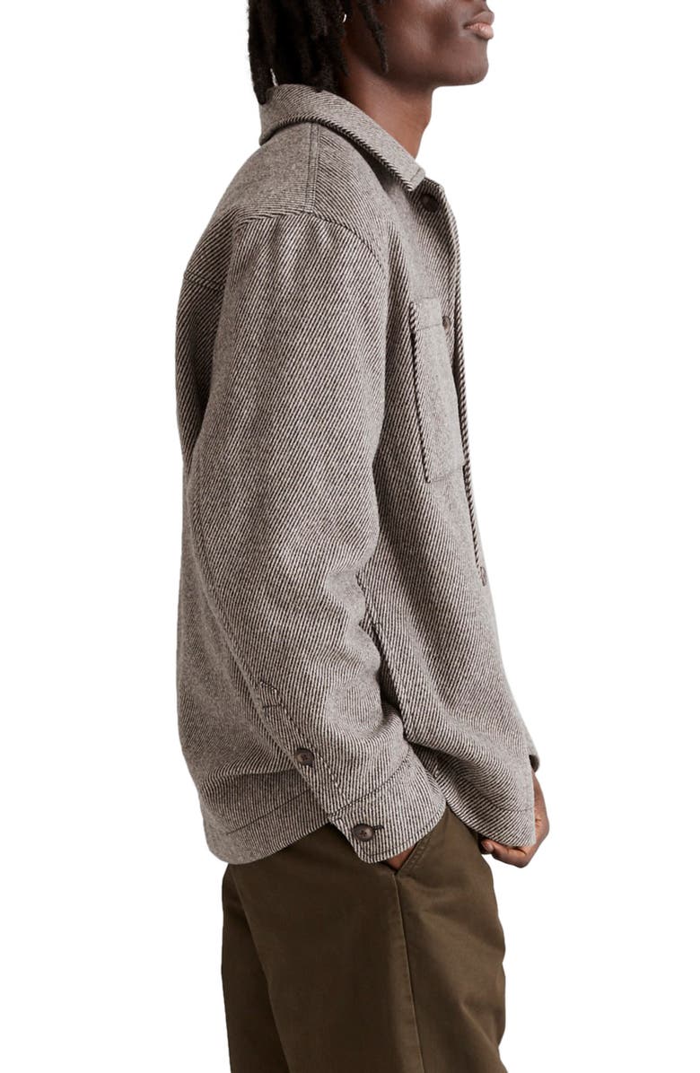 Madewell Wool Blend Shirt Jacket, Alternate, color, 