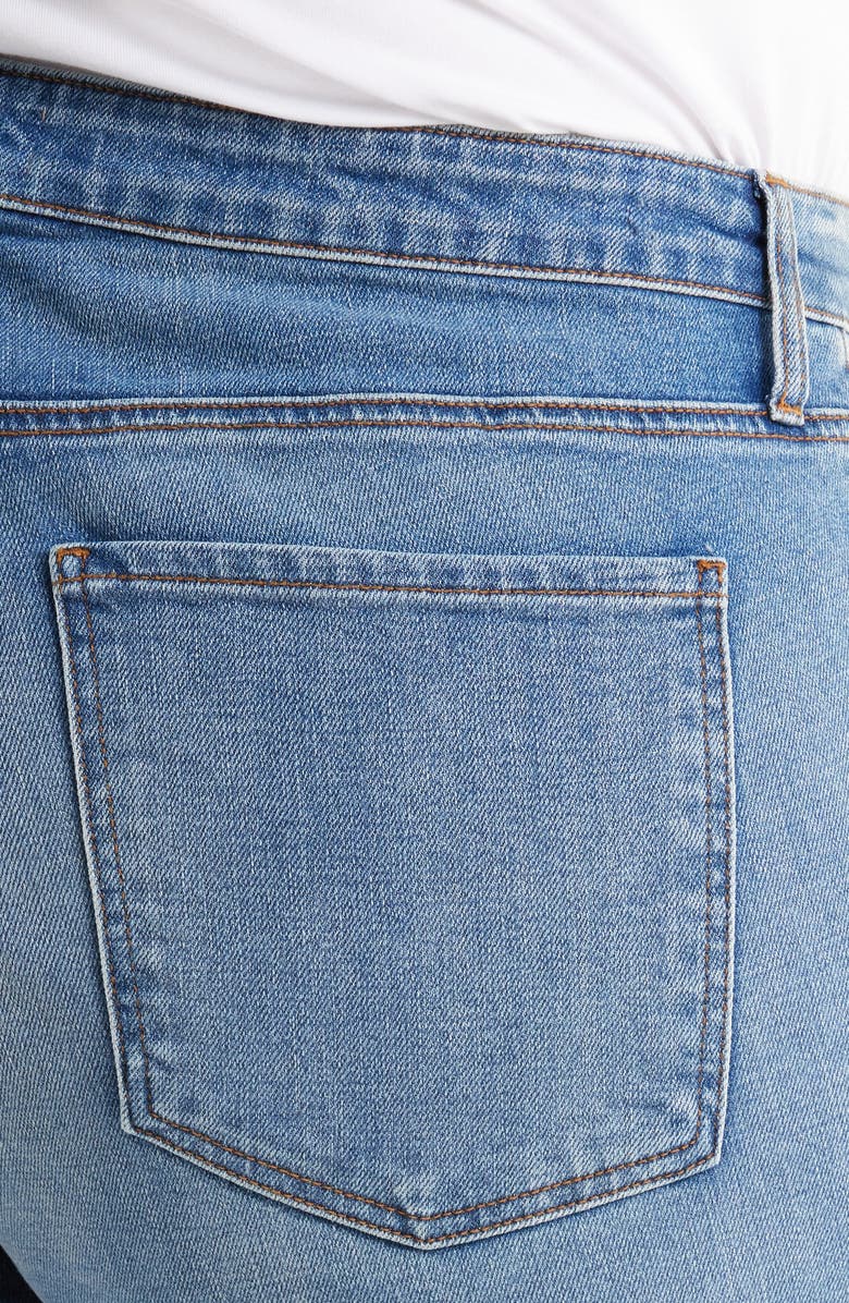 KUT from the Kloth Sienna Cuffed High Waist Wide Leg Jeans, Alternate, color, Stewardship