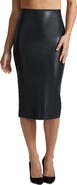 Commando Faux Leather Midi Skirt