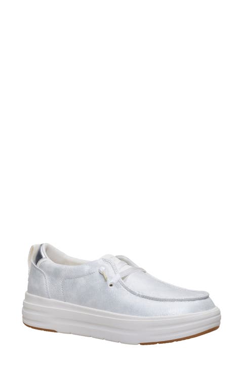 Wendy Nova Shimmer Slip-On Sneaker