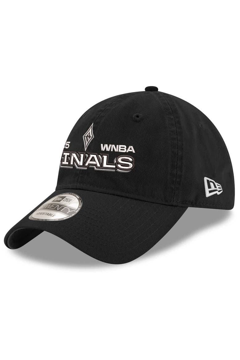 Men's New Era Black Las Vegas Aces 2025 WNBA Finals 9TWENTY Adjustable Hat, Main, color, Black