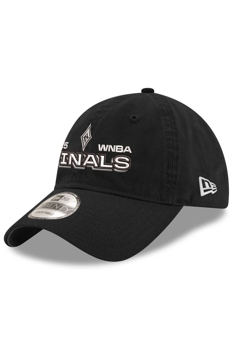 New Era Men
s New Era Black Las Vegas Aces 2025 WNBA Finals 9TWENTY Adjustable Hat, Main, color, Black