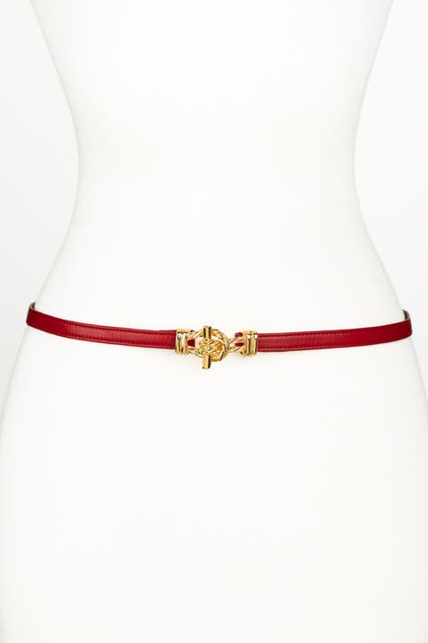 Fitzgerald Buckle Leather Belt