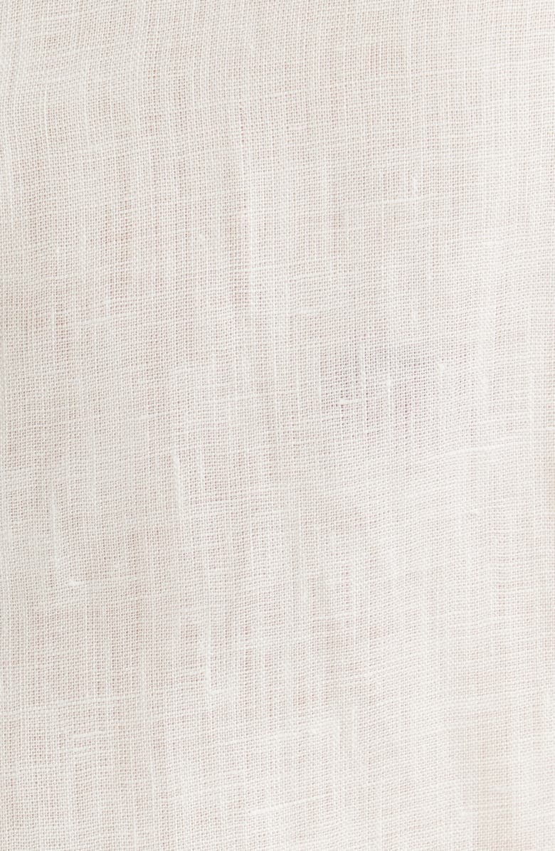 Canali Regular Fit Linen Dress Shirt, Alternate, color, 