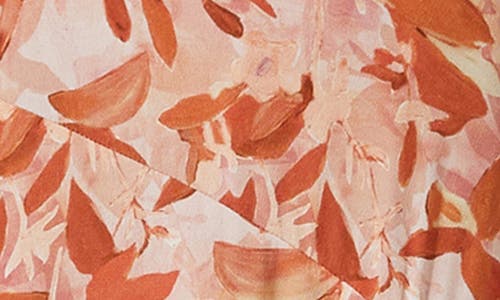 Astr The Label Elsie Floral Sundress In Coral Peach Floral