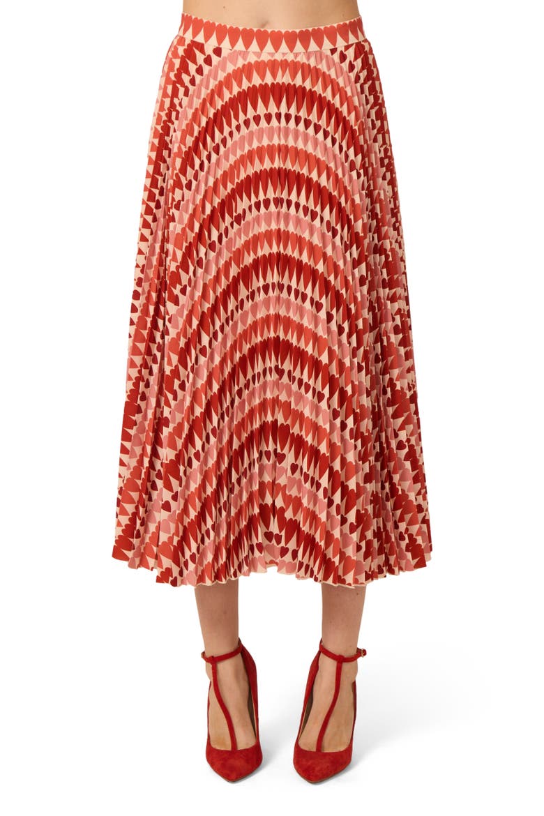 Braylen Skirt, Main, color, Wild hearts