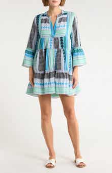 Elan Grecian Cover-Up Dress