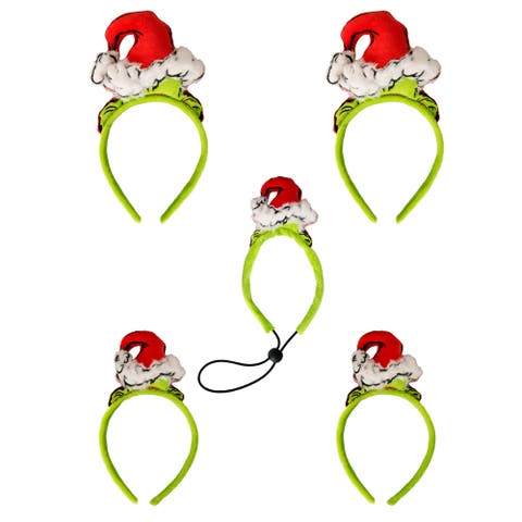 The Grinch Headband Official License 5-Piece Set