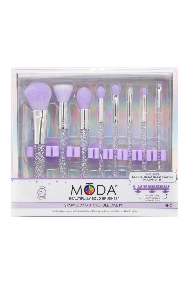 Sparkle & Store 9-Piece Gift Set, Alternate, color, PURPLE