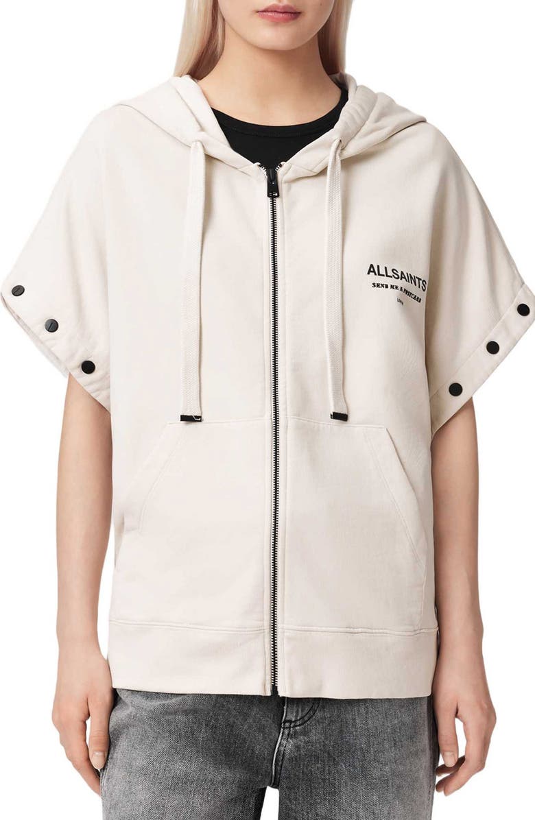AllSaints Dreamer Amphia Zip Hoodie, Alternate, color, 