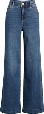 Wit & Wisdom Gracie 'Ab'Solution Skyrise Wide Leg Jeans