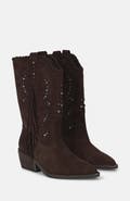 Alma en Pena Flat Boot with Fringes
