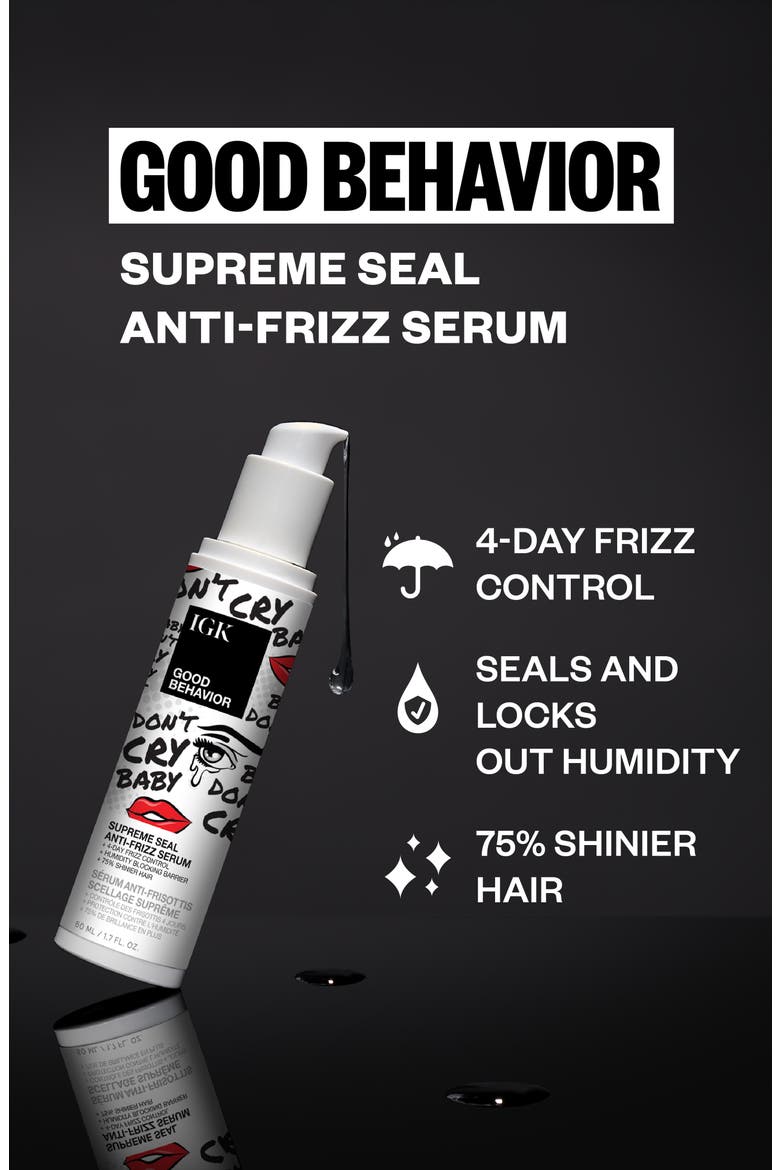Good Behavior Supreme Seal Smoothing Serum-Oil, Alternate, color, NO COLOR