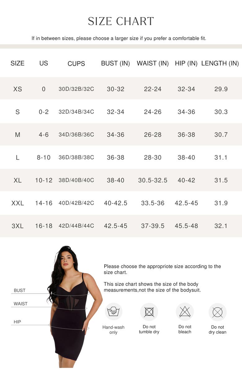 Popilush Shapewear Mesh Corset Panel Built-In Sculpting Midi Dress, Alternate, color, Black