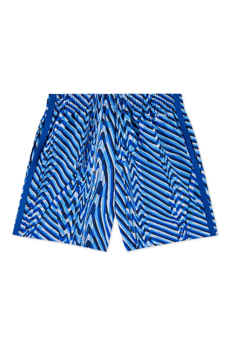 Kids' Dri-FIT Bold Move Woven Shorts, Alternate, color, GAME ROYAL