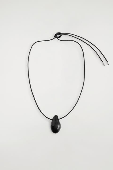 Domed Glass Pendant Necklace
