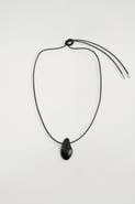 COS Domed Glass Pendant Necklace