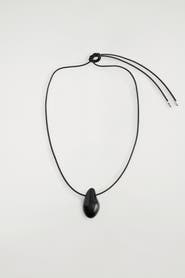 COS Domed Glass Pendant Necklace
