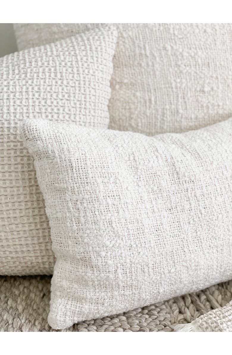 Anaya Cozy Cotton Boucle Lumbar Pillow Cover Only, Alternate, color,
