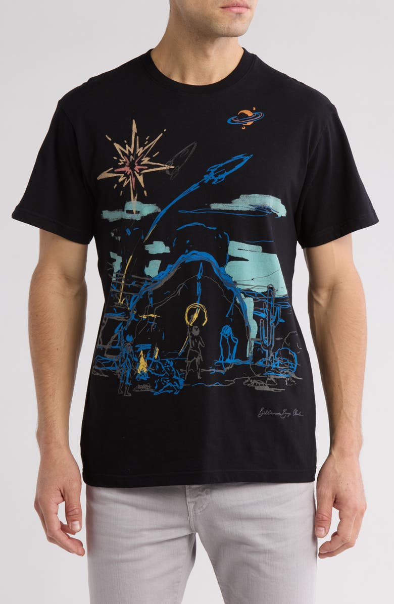 Billionaire Boys Club Witness Oversize Cotton Graphic T-Shirt, Main, color, 