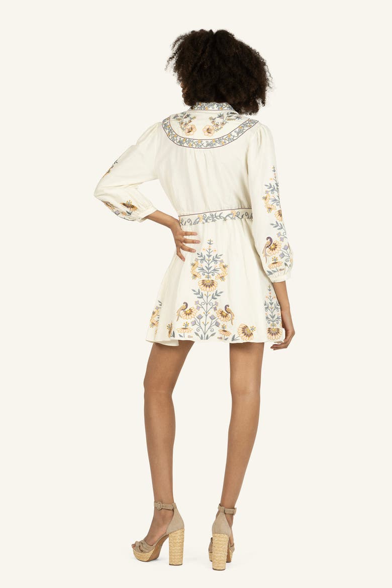 Zinnia Dress, Alternate, color, Natural Crème