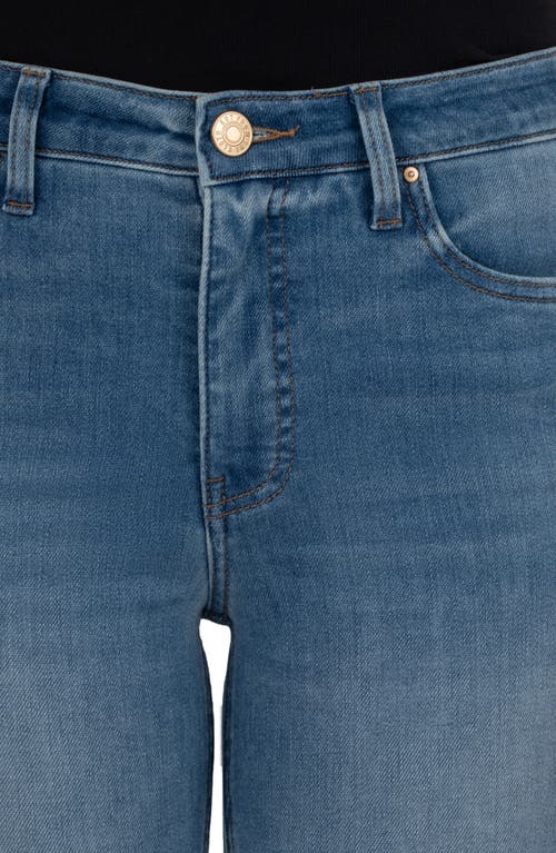 Kut From The Kloth Kelsey High Waist Ankle Flare Jeans In Blue