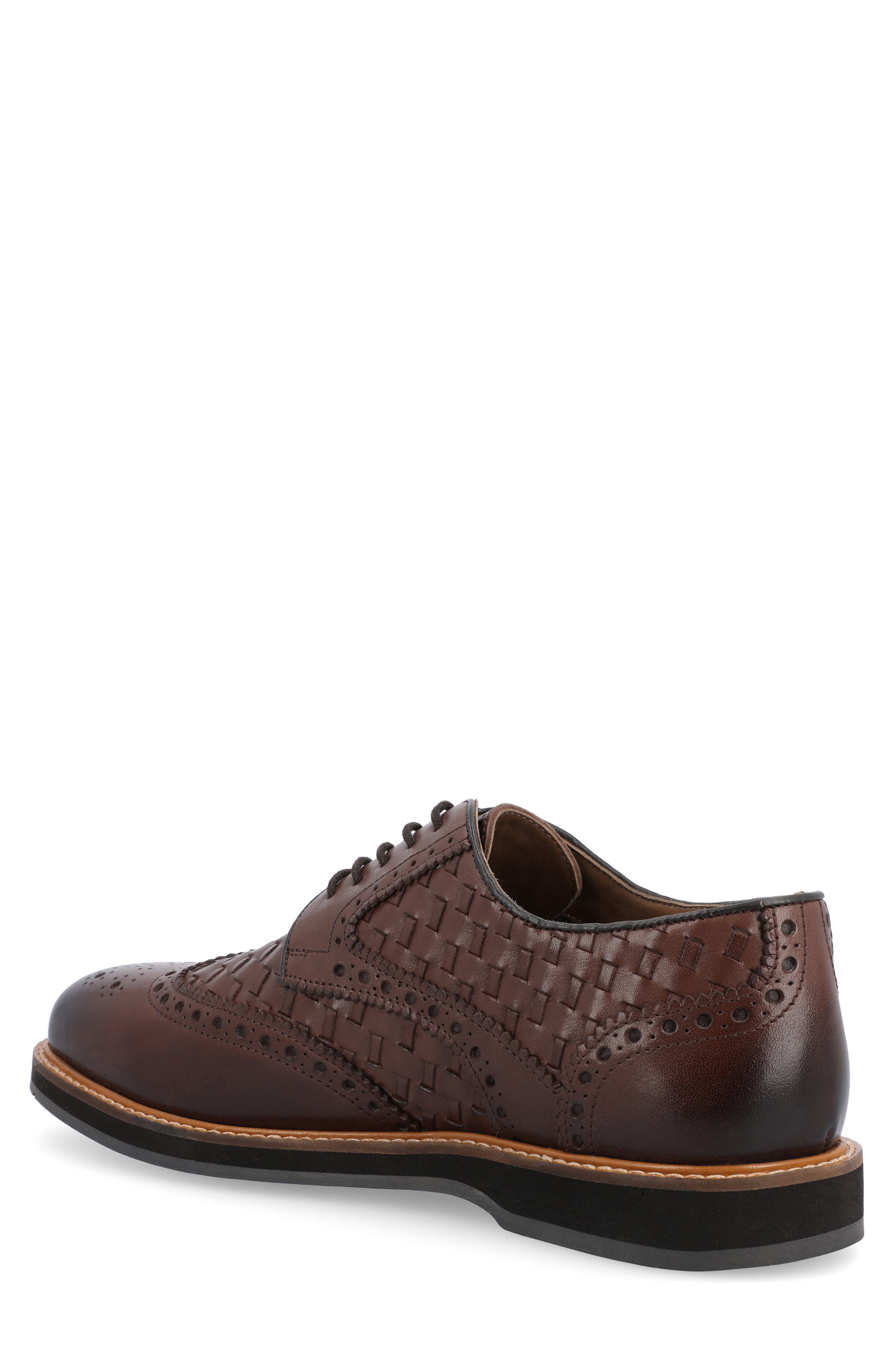 Thomas & Vine Radcliff Wingtip Derby - Wide Width, Alternate, color, Cognac