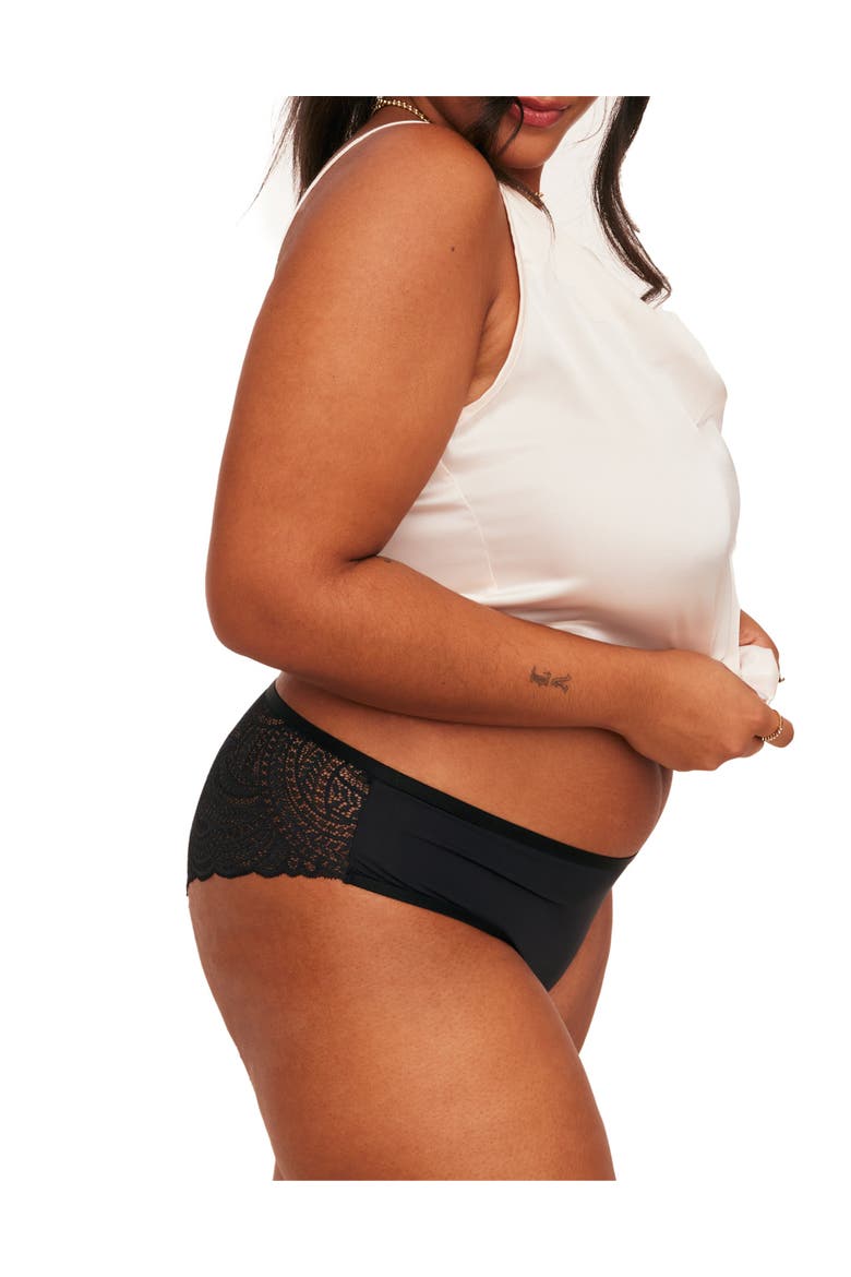 Beatrice Cheeky Panties, Alternate, color, Black