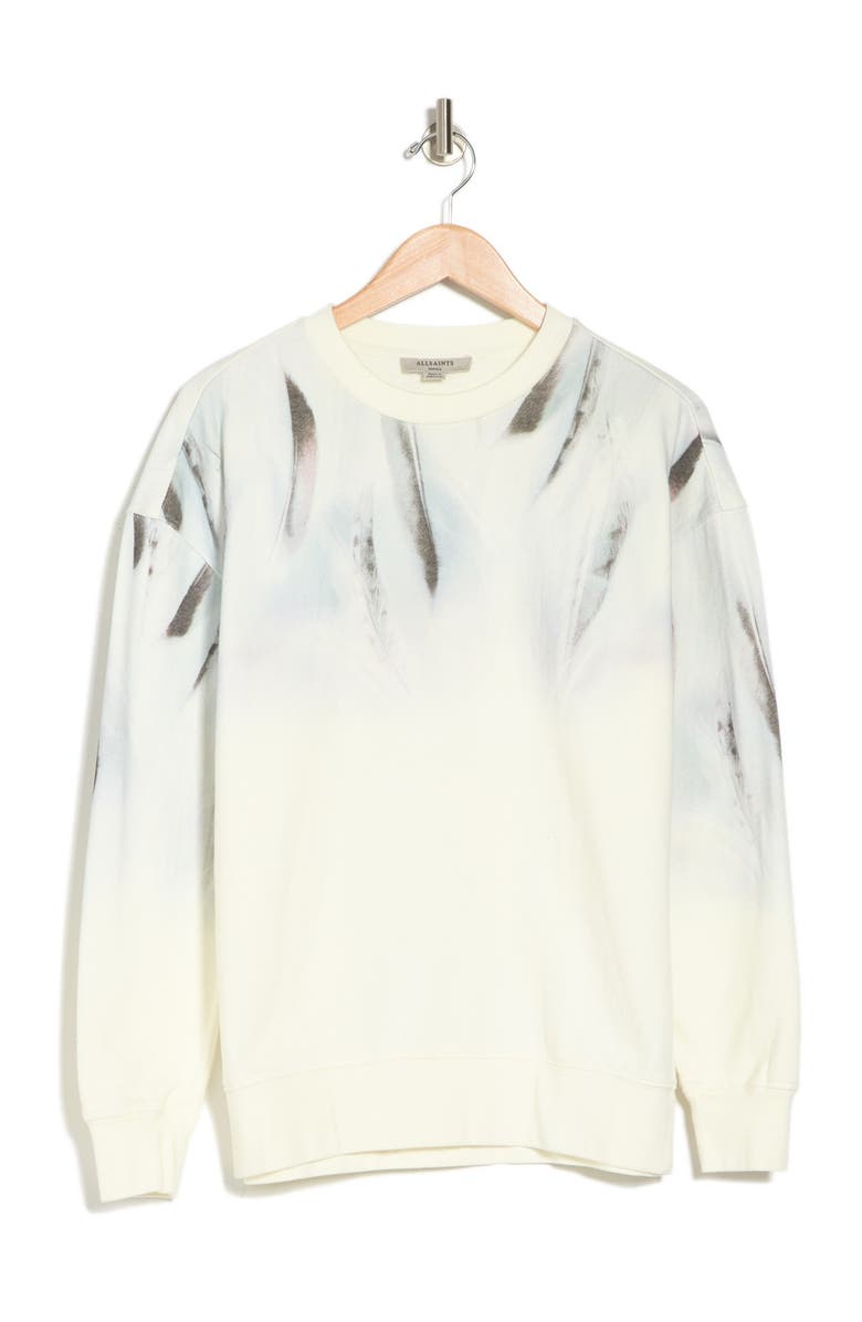 AllSaints Plume Joy Pullover Sweatshirt, Alternate, color, 