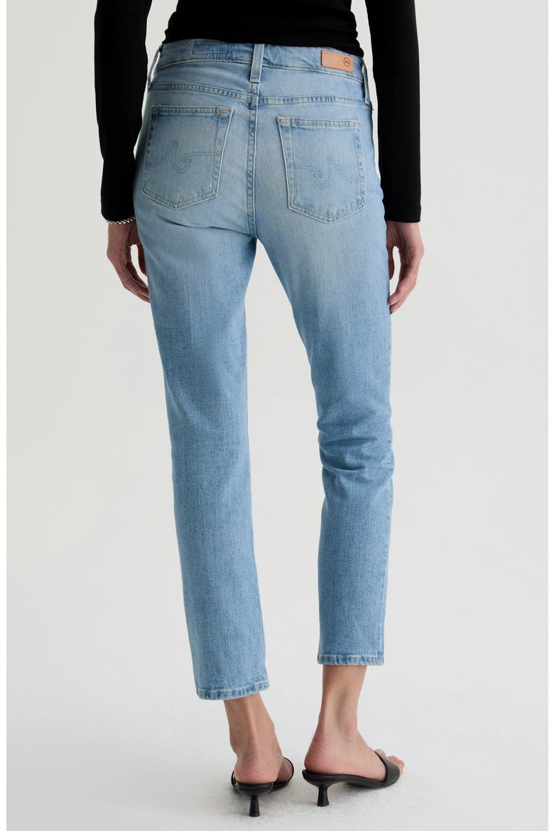 Mari Mid Rise Ankle Slim Straight Leg Jeans, Alternate, color, CRUISER