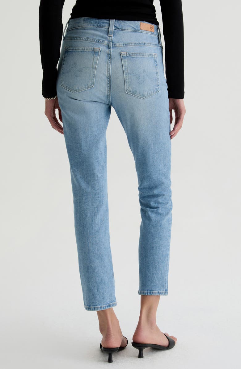 AG Mari Mid Rise Ankle Slim Straight Leg Jeans, Alternate, color, Cruiser