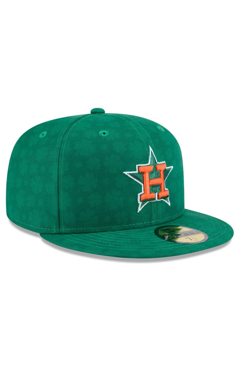 New Era Men's New Era Kelly Green Houston Astros St. Patrick's Day 59FIFTY Fitted Hat, Alternate, color, 