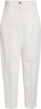 PARTOW Astor Cotton Twill Tapered Leg Pants