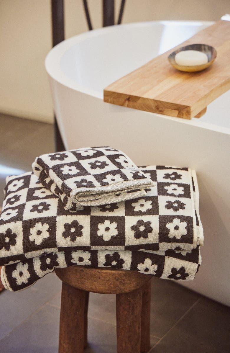 Slowtide Gigi Floral Cotton Hand Towel, Alternate, color,