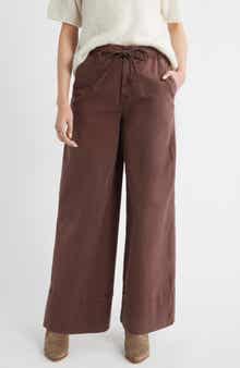 Treasure & Bond Drawstring Wide Leg Pants