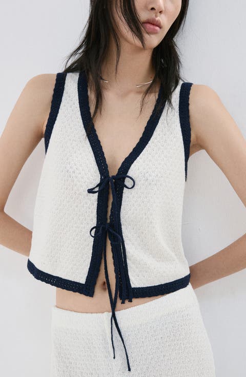 Nati Sleeveless Knit Top
