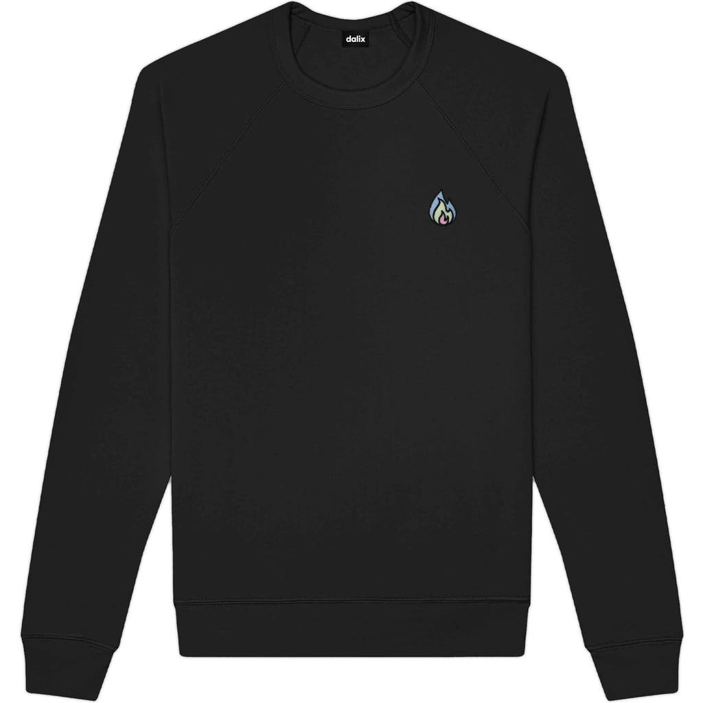 DALIX DALIX FIRE FLEECE SWEATSHIRT