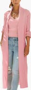 LASCANA Women's Long Knit Cardigan