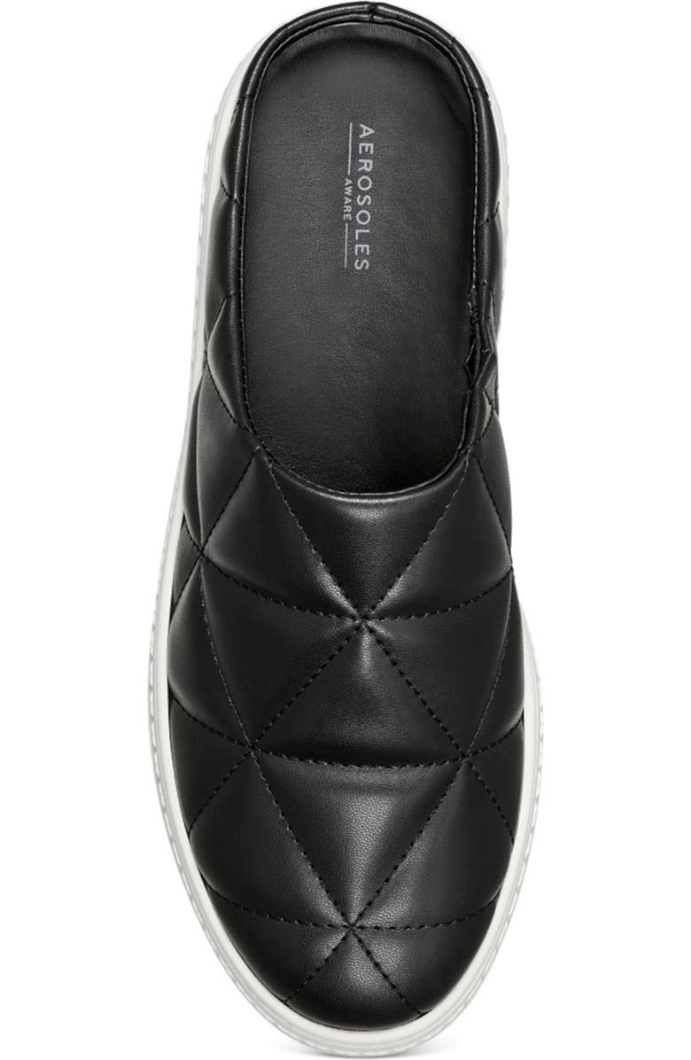 Aerosoles Ella Faux Leather Sneaker, Alternate, color,