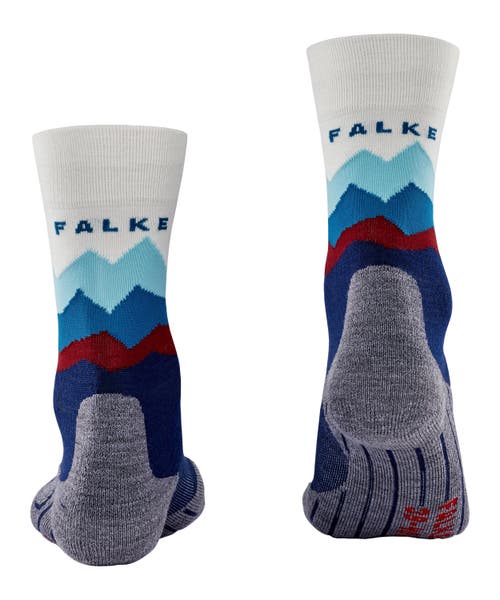 Falke Tk2 Explore Crest Hiking Socks In Black