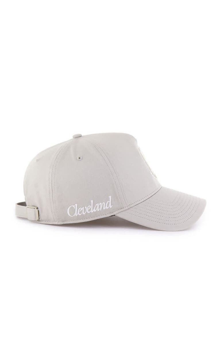 '47 Men's '47 Cream Cleveland Browns Foundation Offside Adjustable Hat, Alternate, color, 
