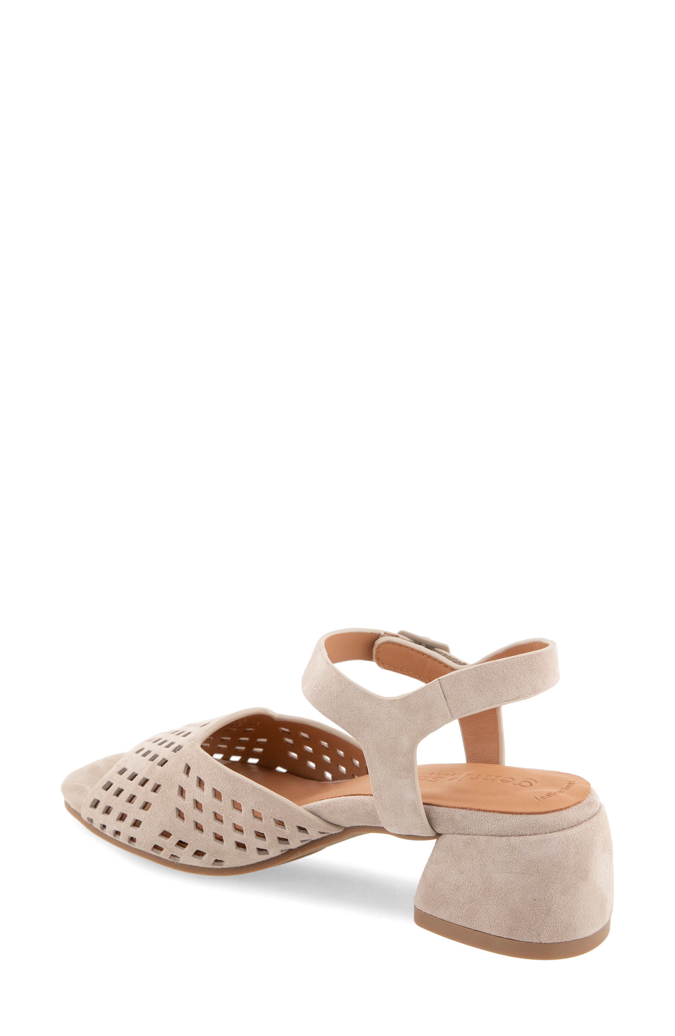 Oaks Ankle Strap Sandal, Alternate, color, LIGHT MUSHROOM SUEDE