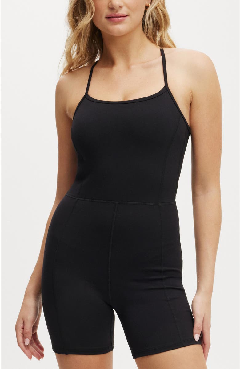 COTTON ON BODY Women's Active Ultra Soft Bike Short All In One, Main, color, 