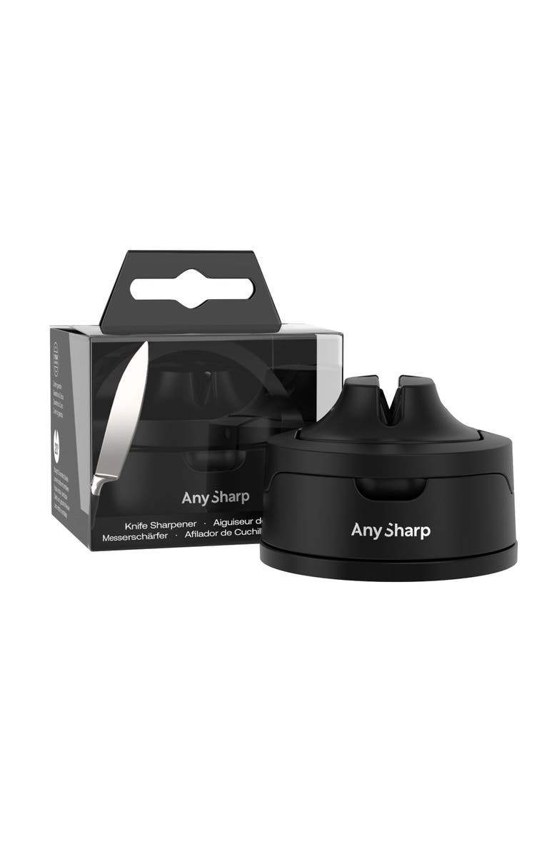 AnySharp EVO Knife Sharpener - Red, Alternate, color, Black