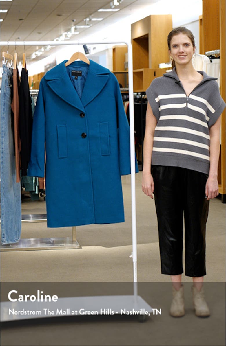 Desk to Dinner Oversize Coat, sales video thumbnail