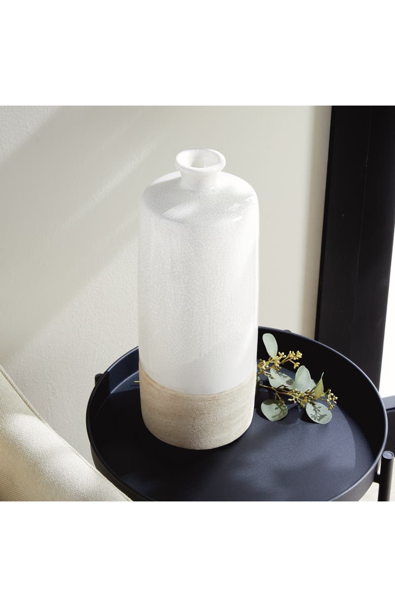 Napa Home & Garden Leona Bottle Vase Large, Alternate, color, White