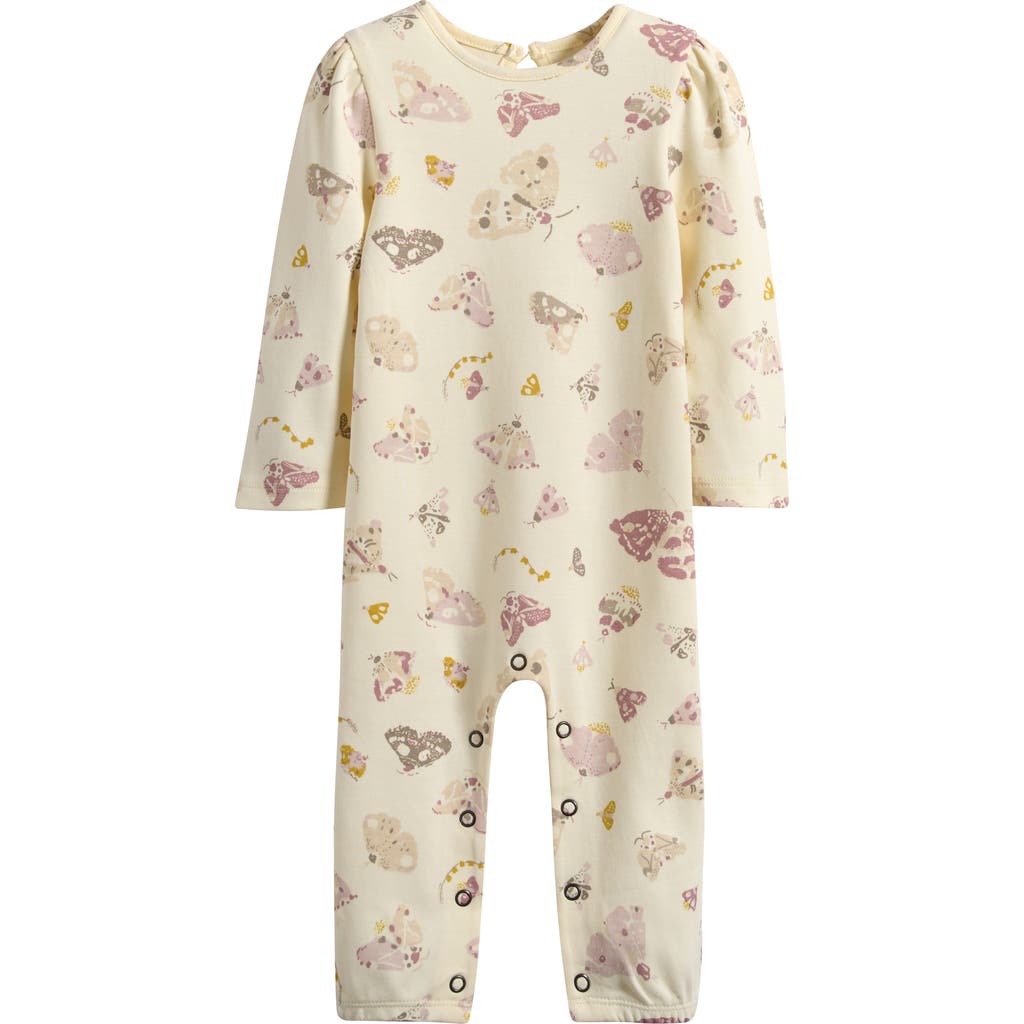 Pehr Babies' Daydreamer Cotton Romper In Neutral