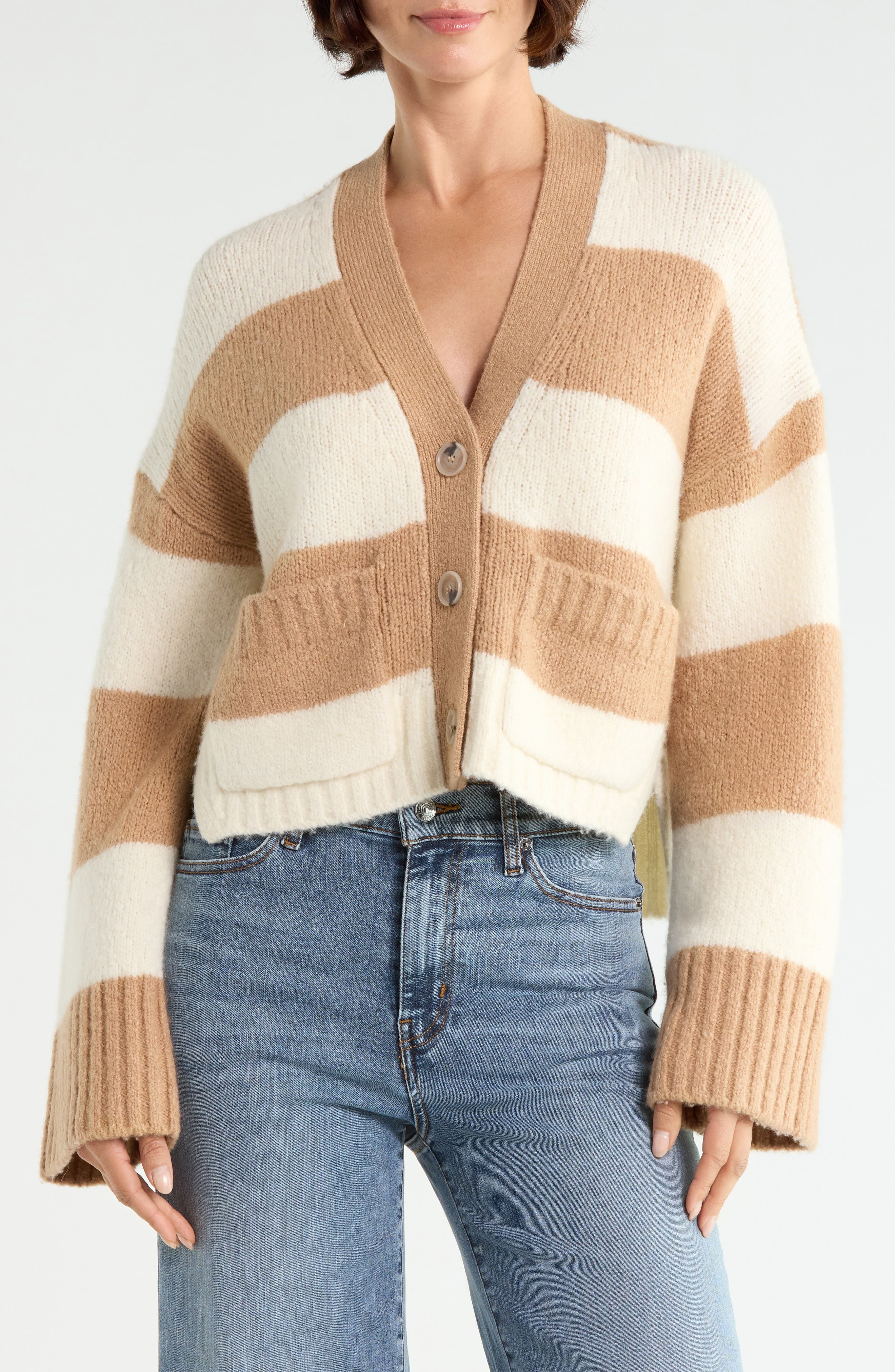 Striped Cardigan