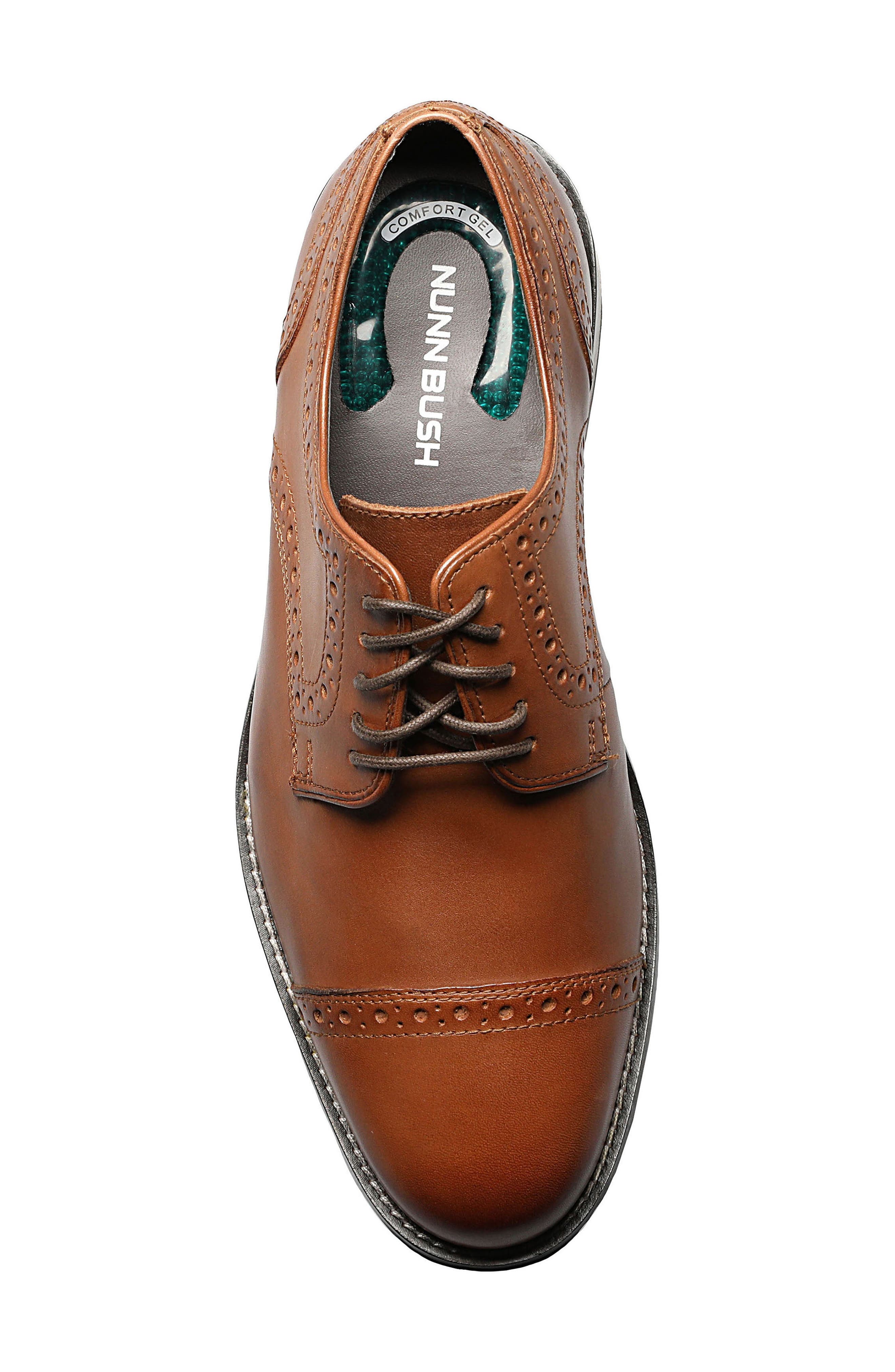 Norcross Cap Toe Oxford - Wide Width Available, Alternate, color, COGNAC